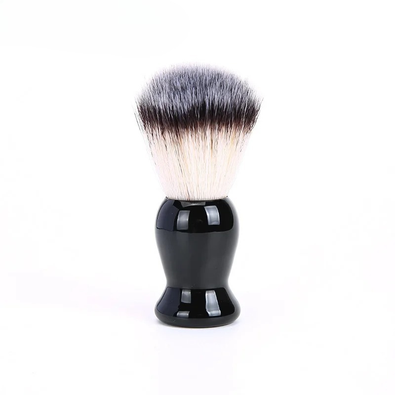Soap Making Utensils - 1 Stück Bart-Rasierpinsel, Holzgriff Borstenhaar Barbier-Seifenschaum-Rasierpinsel,
