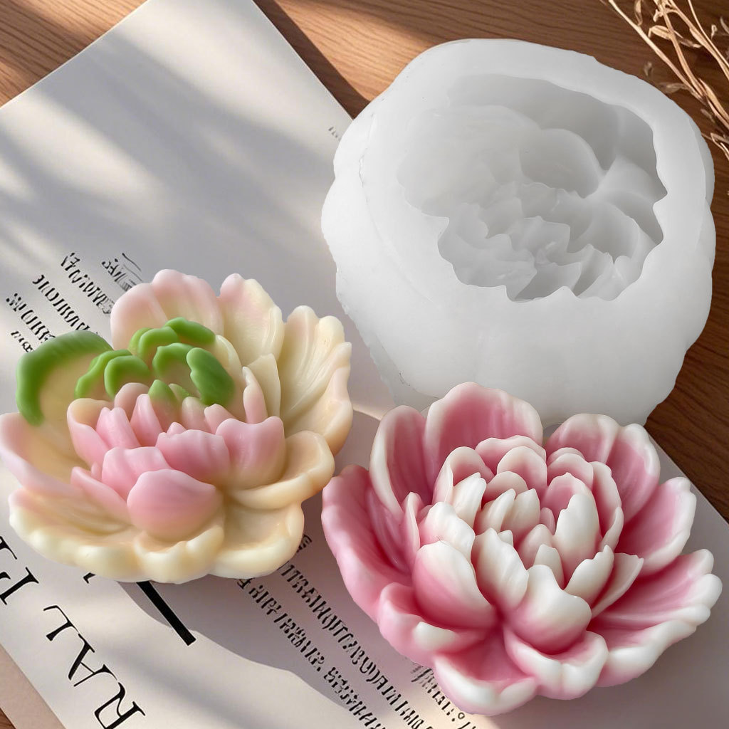 Soap Making Essentials - DIY Rose Blumen Silikonform handgemachte Aroma
