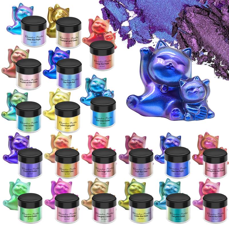 Mica Powder Colorant - 3g Chamäleon Glimmer Pulver Epoxidharz Pigmente