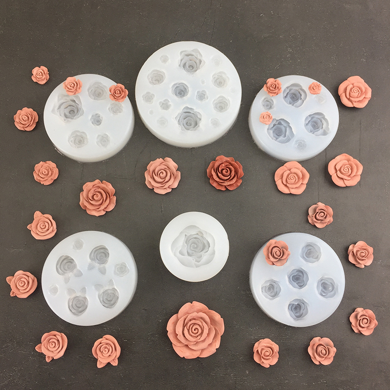 3d Rosen blumen form Blatt Sil – Soap Making Oven Bewertung und Preis