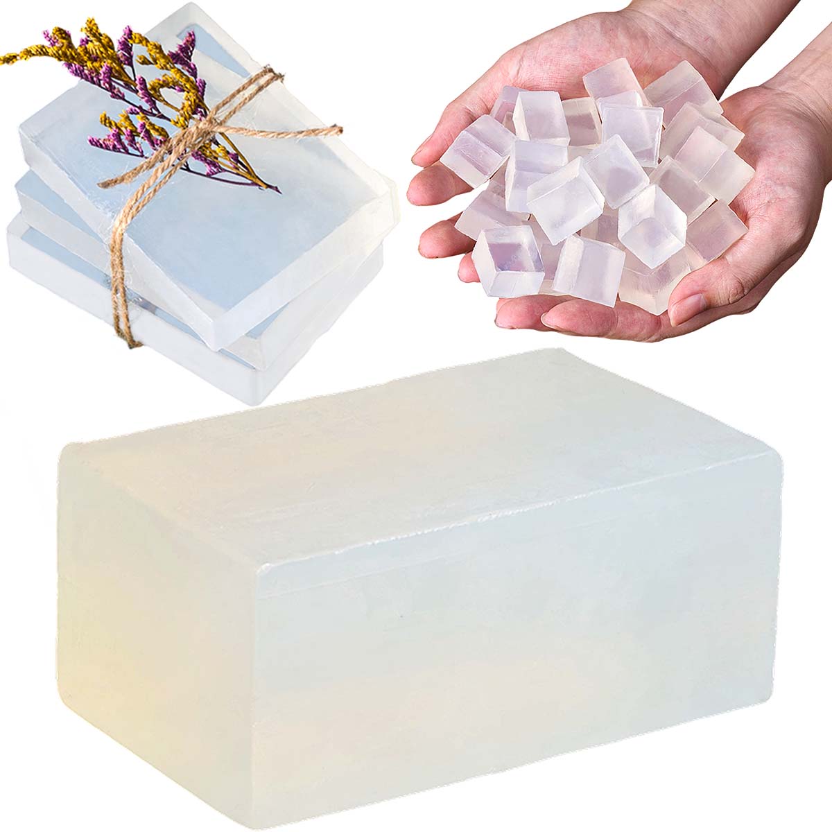 Transparente weiße Glycerin-Se – Soap Making Glycerin Bewertung und Preis