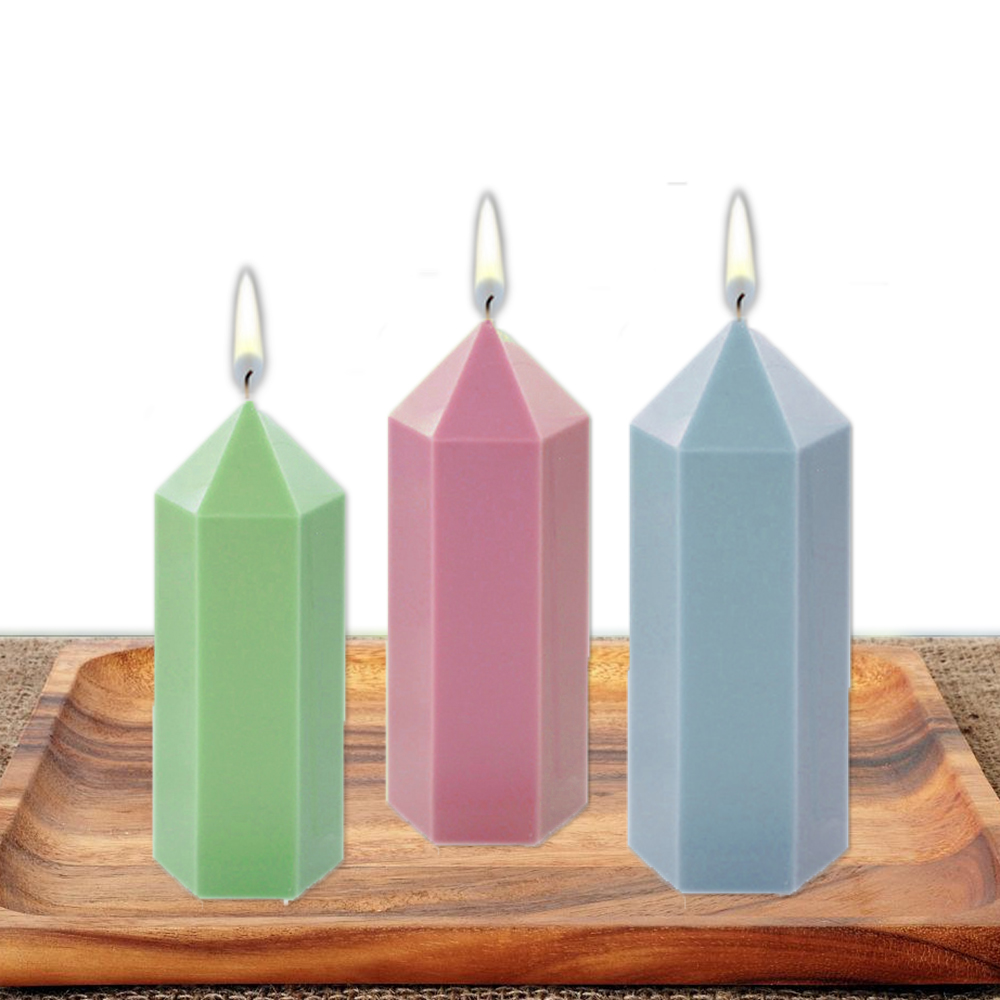 3d sechseckige Säule Kerzen fo – Soap Making Essentials Bewertung und Preis