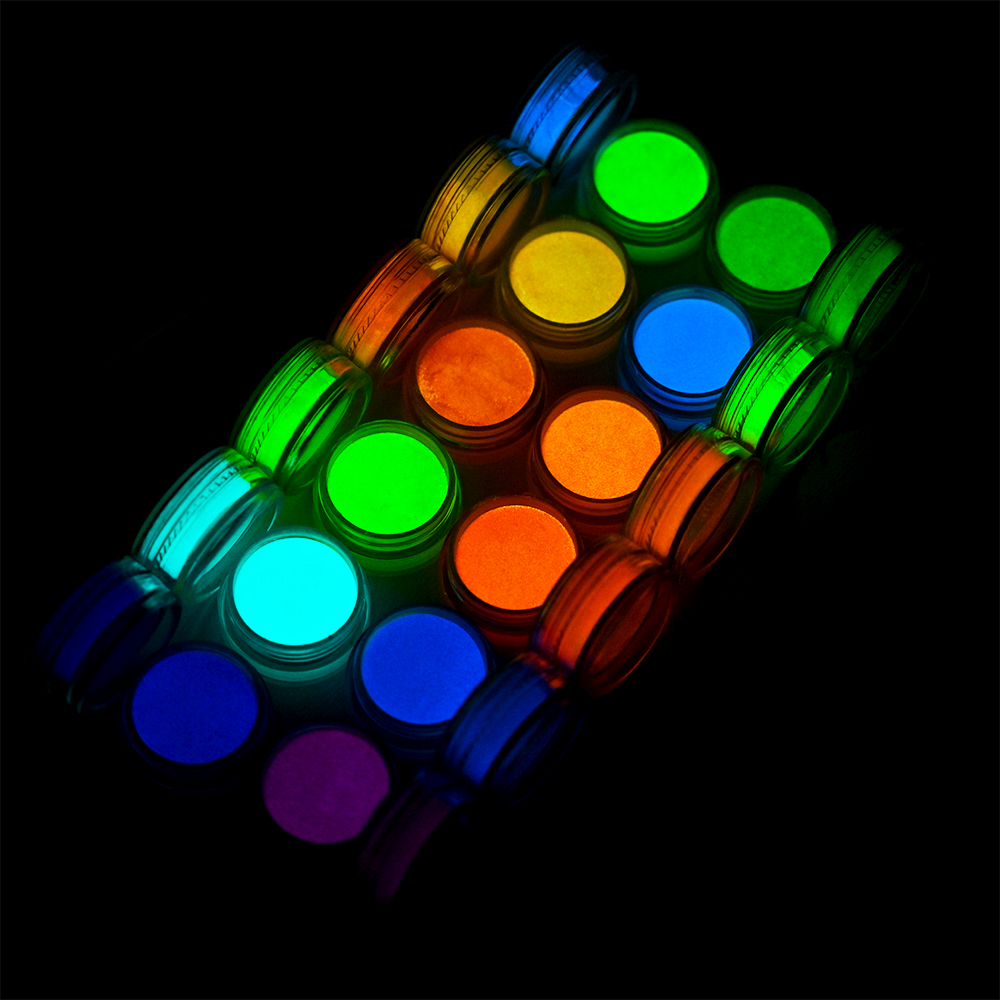 12 teile/satz Phosphor Leucht  – Mica Powder Colorant Bewertung und Preis