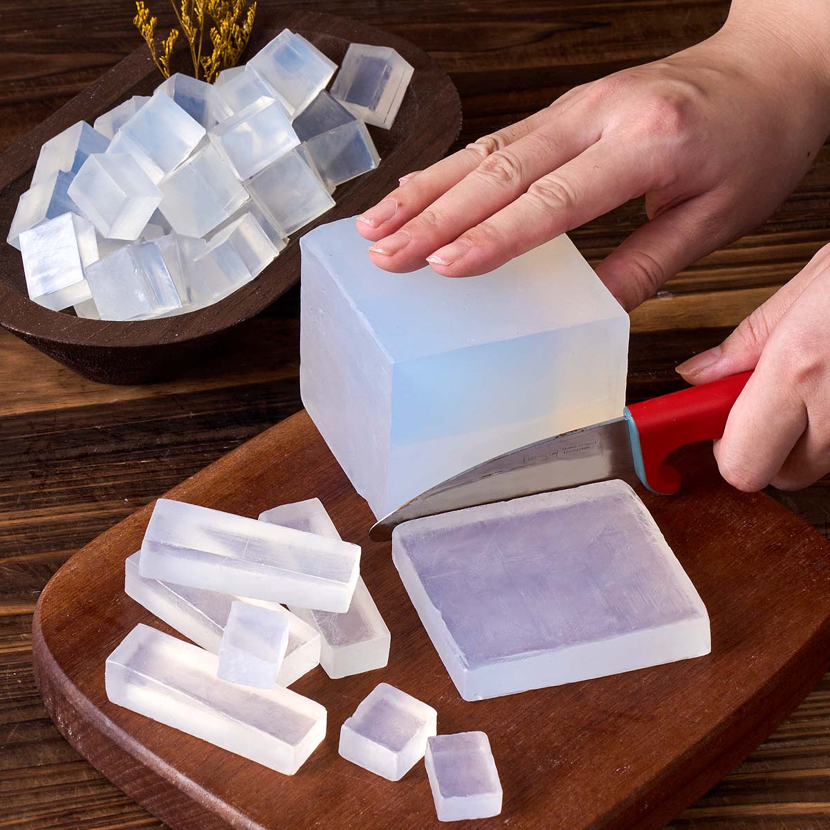 1000g Glycerin-Seifenbasis, DI – Soap Making Glycerin Bewertung und Preis