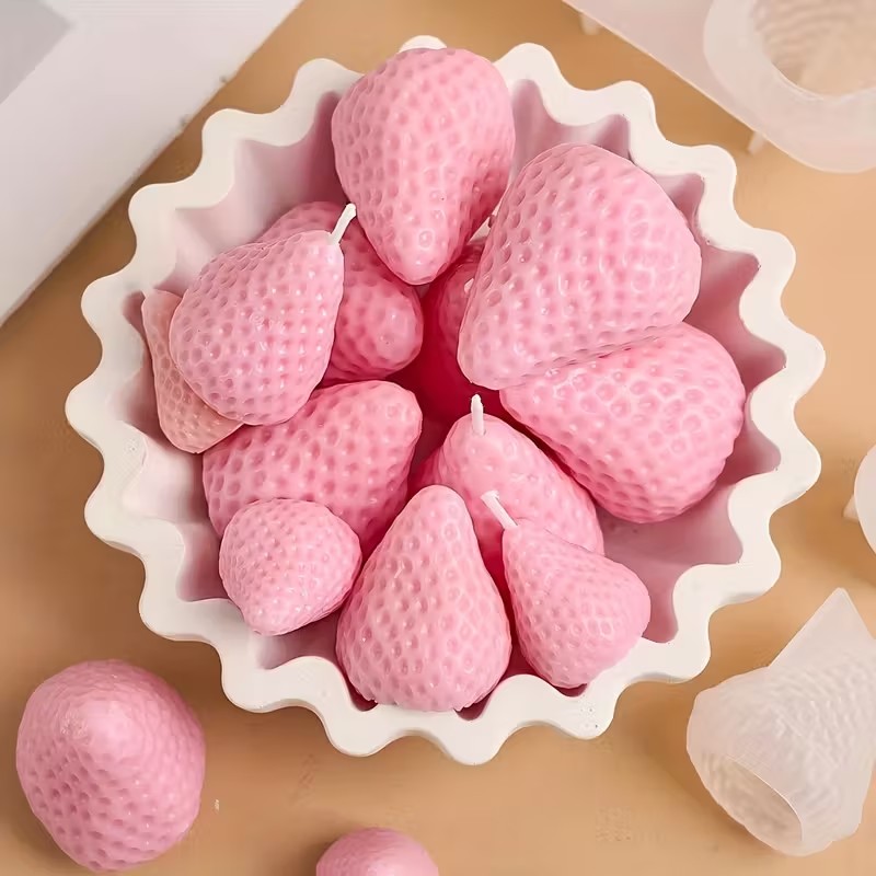 Erdbeer-Silikonform für DIY Ar – Soap Making Oven Bewertung und Preis