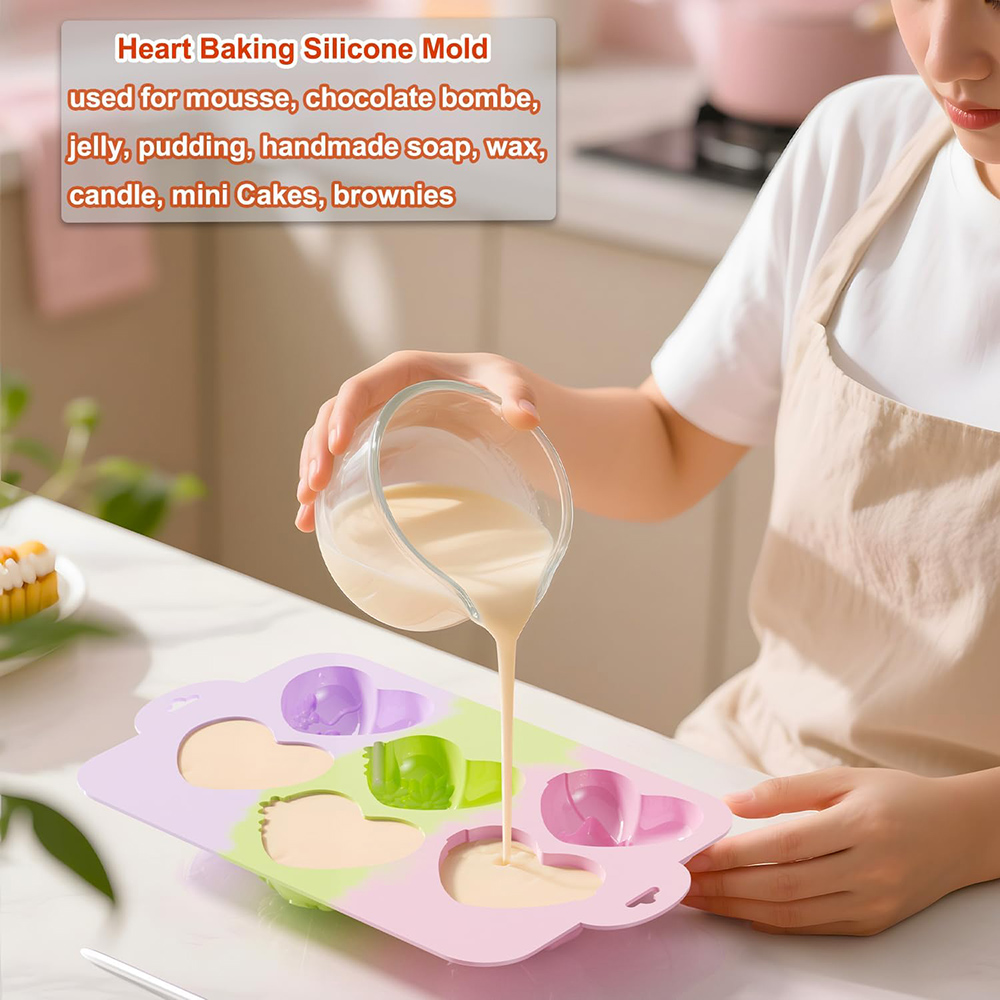 Herz-Silikonformen, Schokolade – Soap Making Oven Bewertung und Preis