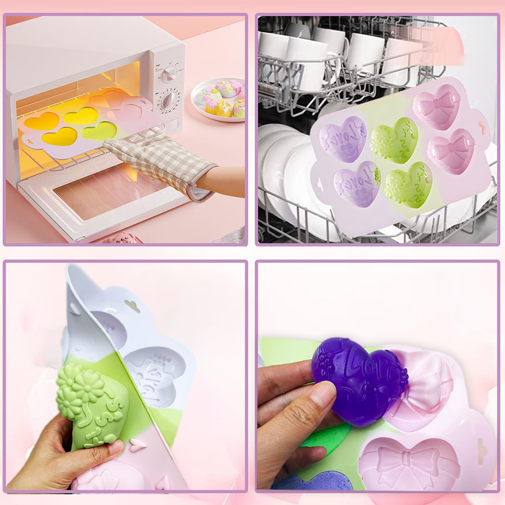 Herz-Silikonformen, Schokolade – Soap Making Oven Bewertung und Preis