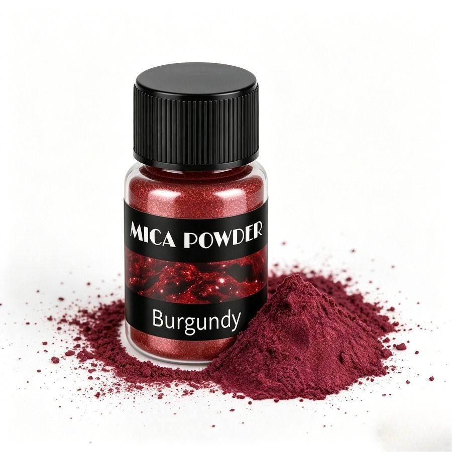 Burgunder Mica-Pulver für Schm – Soap Making Ingredients Bewertung und Preis