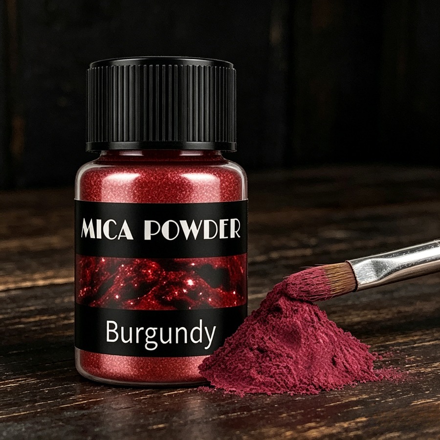 Burgunder Mica-Pulver für Schm – Soap Making Ingredients Bewertung und Preis