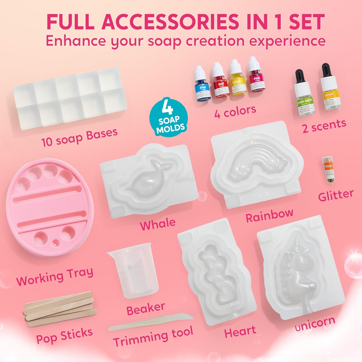 JOYFY Einhorn-Seifenherstellun – Soap Making Essentials Bewertung und Preis