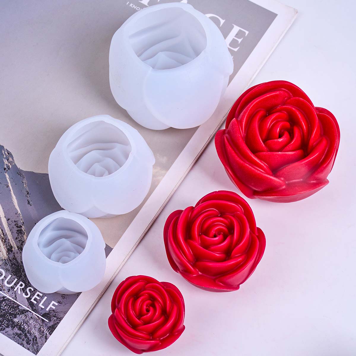 3D Blumenform Silikon Kerzenfo – Soap Making Essentials Bewertung und Preis