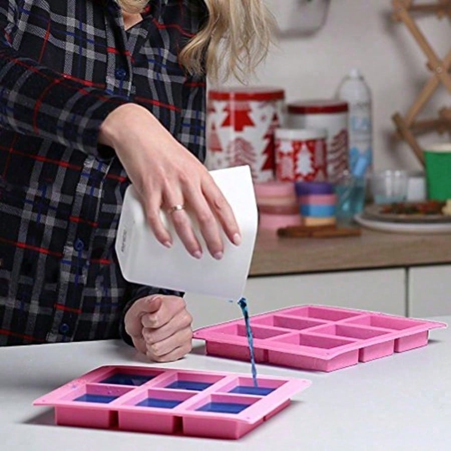 1-2er-Pack 6-fach Silikonforme – Soap Making Oven Bewertung und Preis