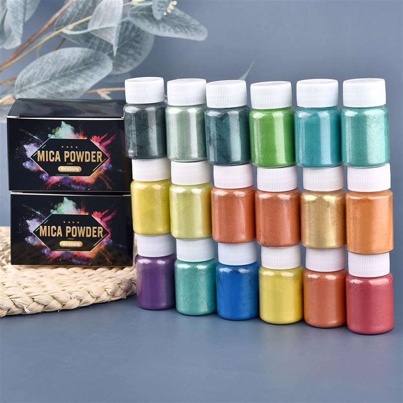 6-teiliges Set Epoxidharz-Farb – Mica Powder Colorant Bewertung und Preis