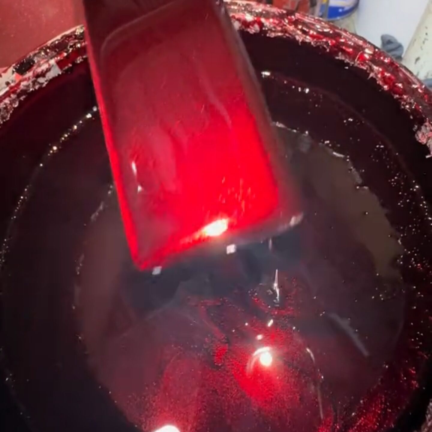 Metallisches blutrotes Autolac – Mica Powder Colorant Bewertung und Preis