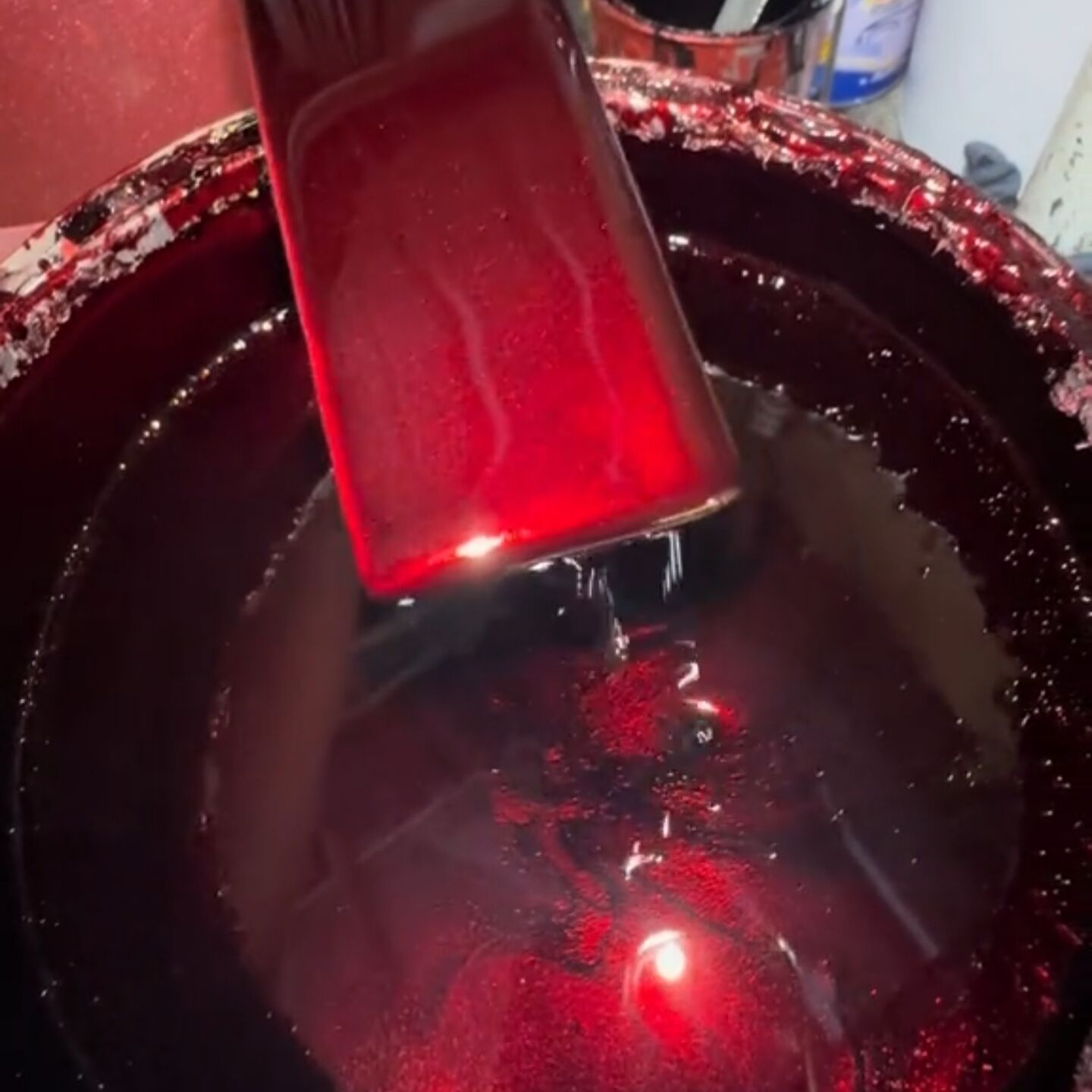 Metallisches blutrotes Autolac – Mica Powder Colorant Bewertung und Preis